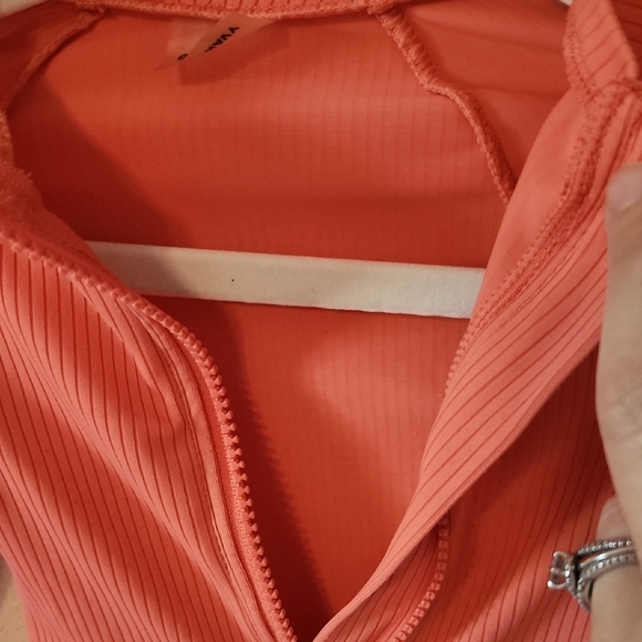 Old Navy Coral Ribbed Swimsuit - Picture 6 of 6